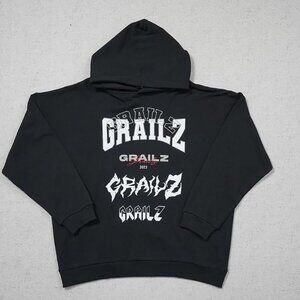 Grailz Talk Project Lightning Lettering Long Sleeved Hoodie